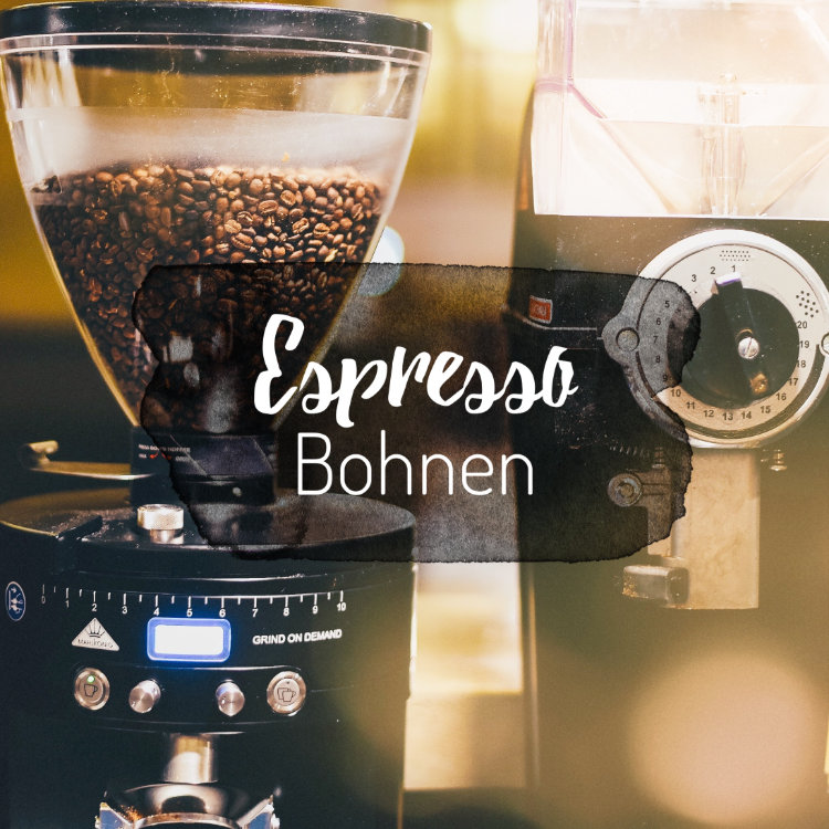 ausgewählte Espresso caffè ganze Bohnen